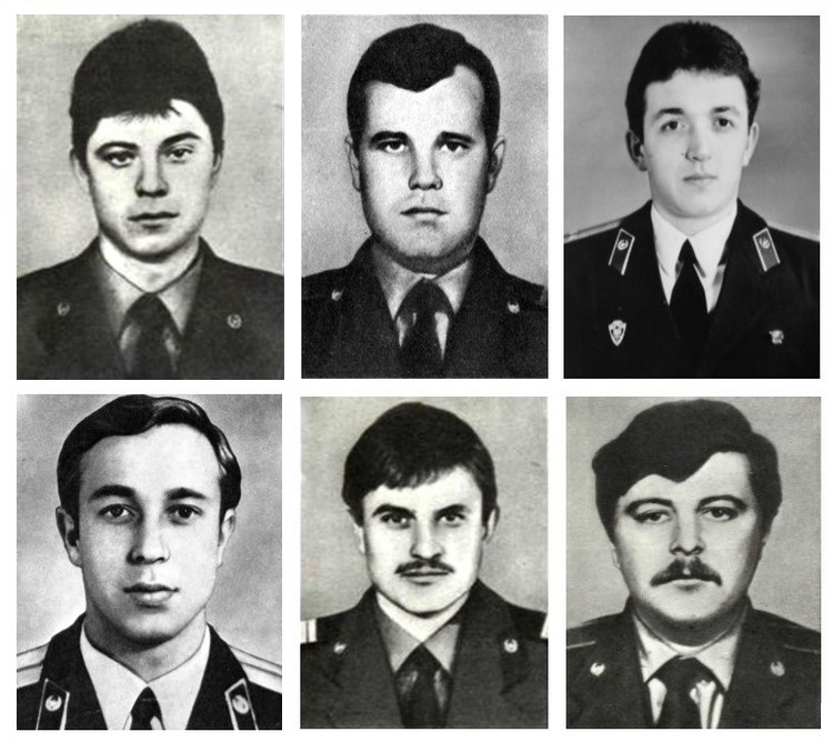 Чарнобыльскія пажарныя-героі